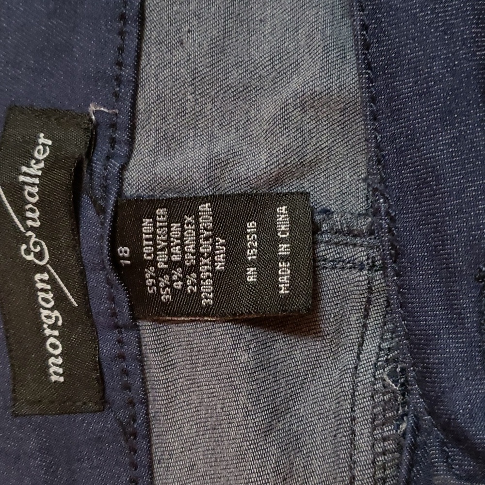 Women's jean shorts. - Picture 2 of 5